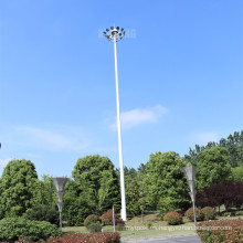 Polo de luz de iluminación de mástil de 18 metros de altura de alto poste de luz galvanizado
